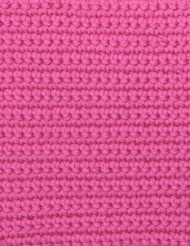 Pamuk El Örgü İpi Sıcak Pembe - Aurora Pink resmi